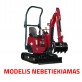 1,2 t Yanmar ViO10-2A mini ekskavatorius 1,2 t Yanmar ViO10-2A mini ekskavatorius